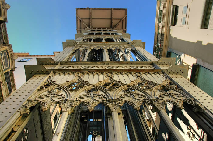 Ascenseur Santa Justaa Lisbonne